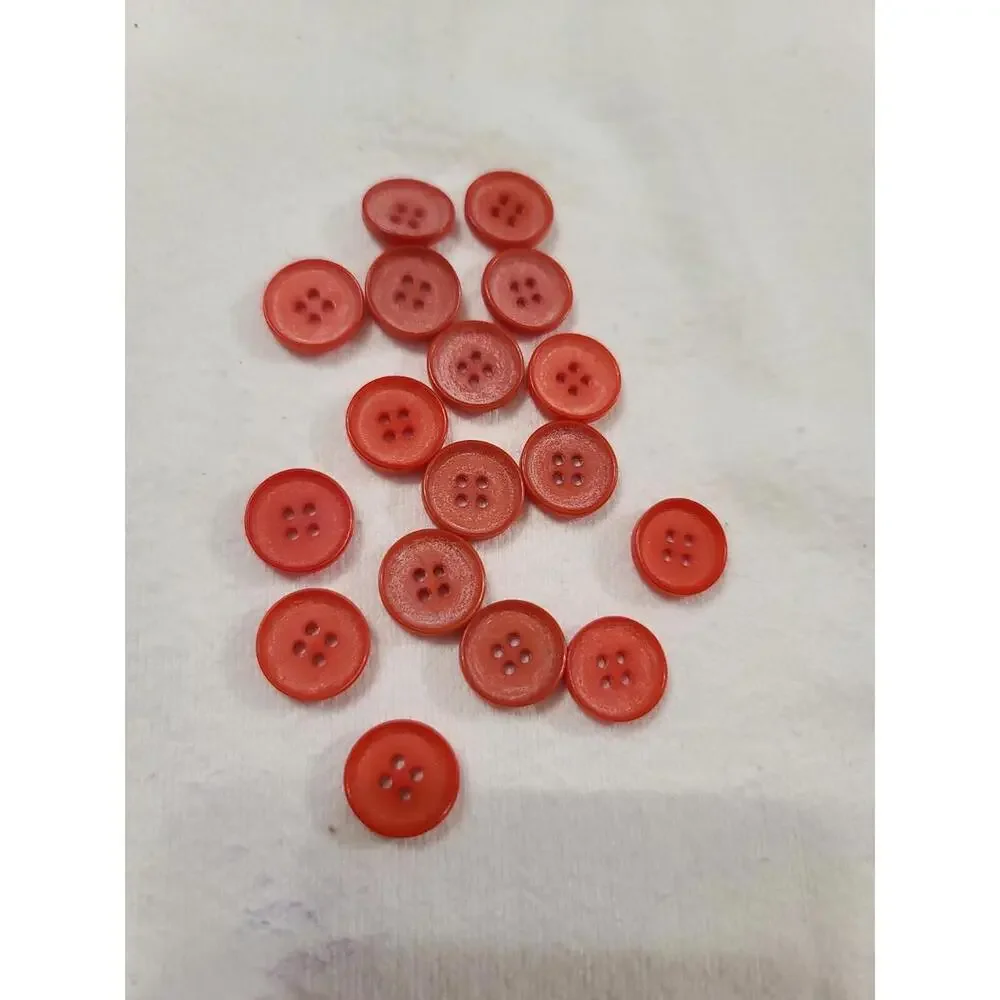 Buttons(17)Red 1/2